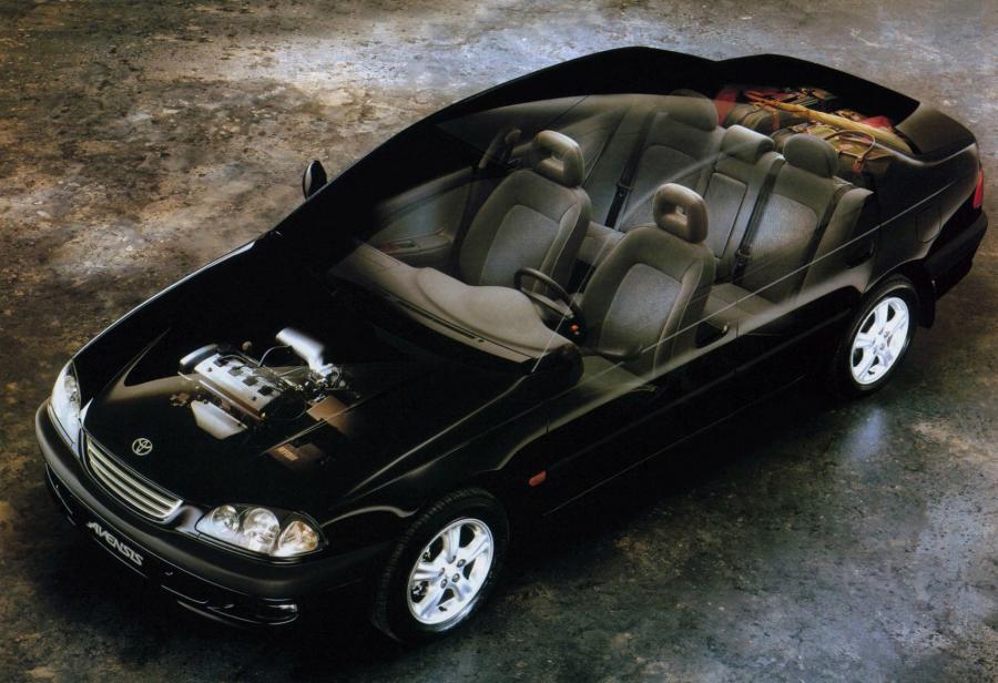 Схема Toyota Avensis Sedan 1997 года  (фото 1 из 11)